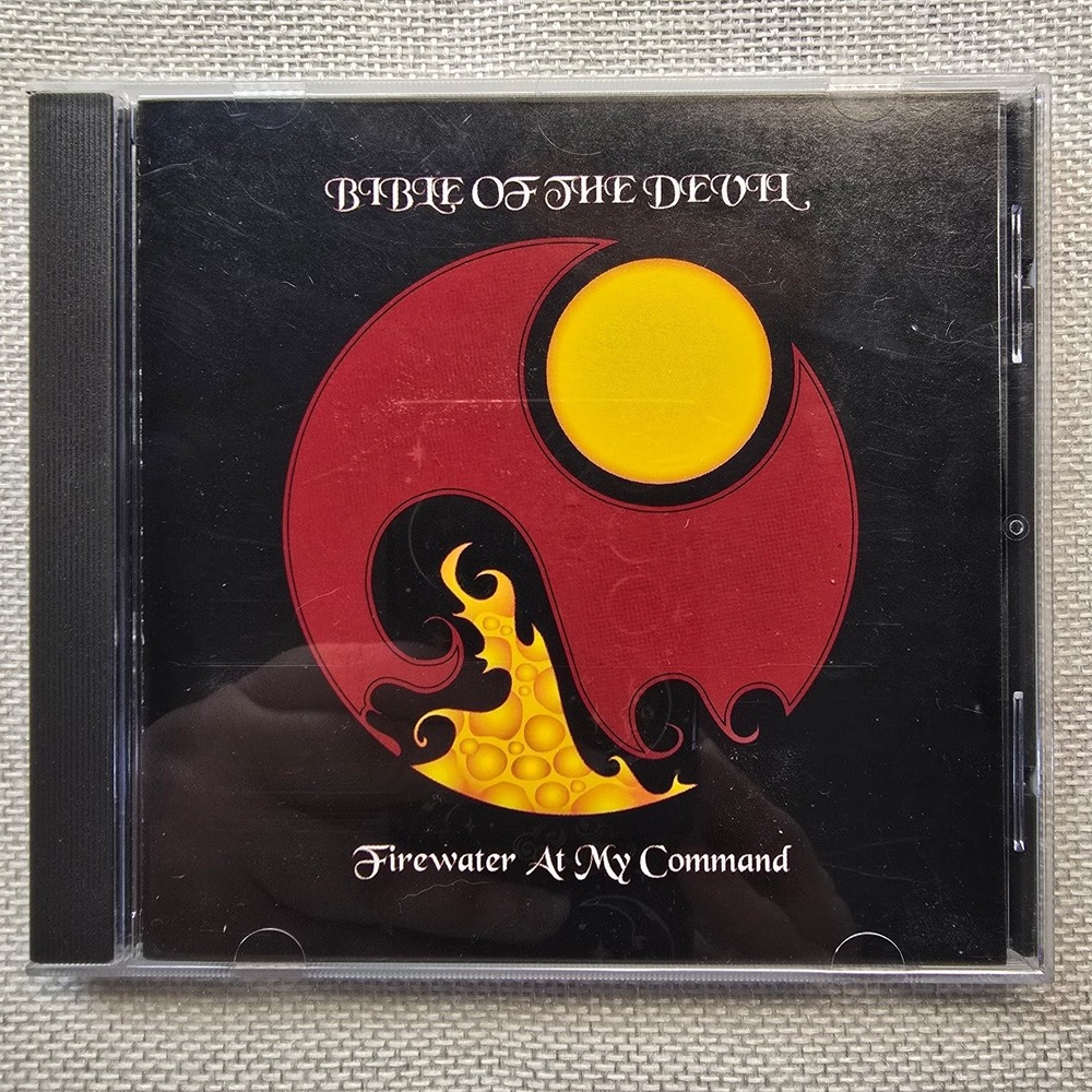 Bible of the Devil – Firewater At My Command CD 2002 Heavy Stoner Rock Genuflect